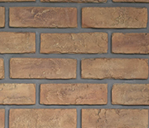 Old Mill faux brick panel sample