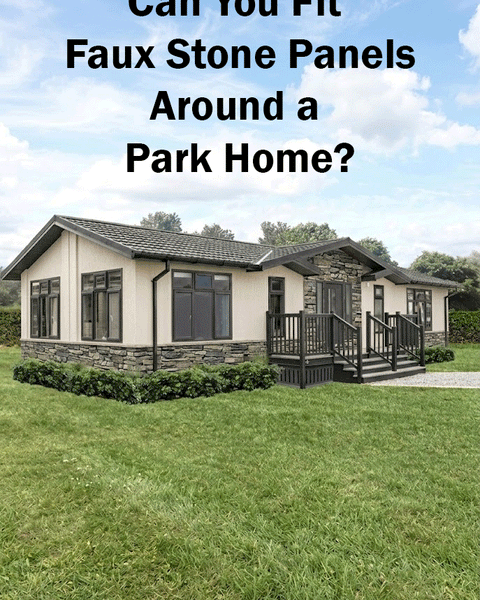 Park Home & Static Caravan Skirting UK | Stone Panels