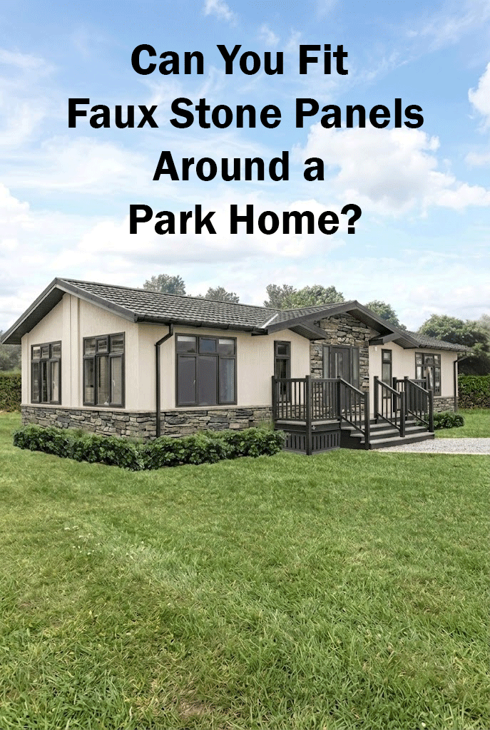 Park Home & Static Caravan Skirting UK | Stone Panels