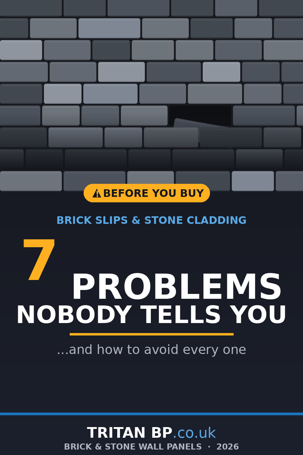 Brick Slips & Stone Cladding: The Problems Nobody Talks About (And How to Avoid Them)