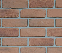 Old Mill faux brick panel sample - view 2