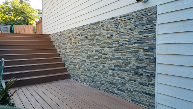 Patio wall · Grey Fox · outdoor rated