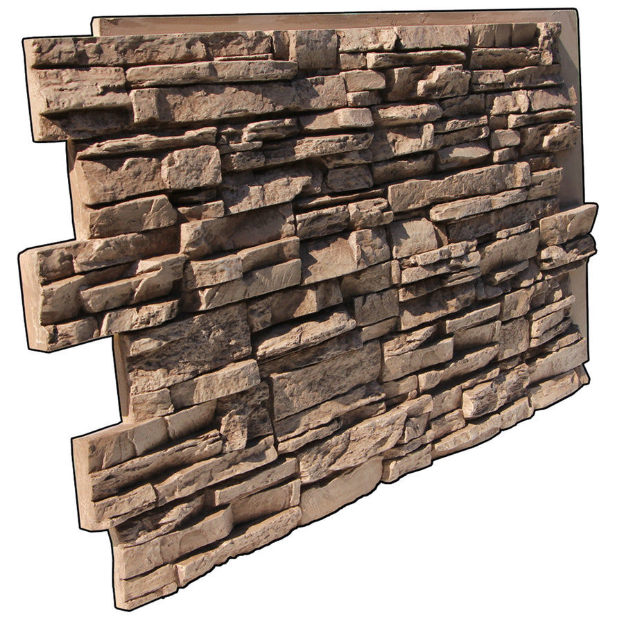 Faux Lightning Ridge stone wall panel - view 29