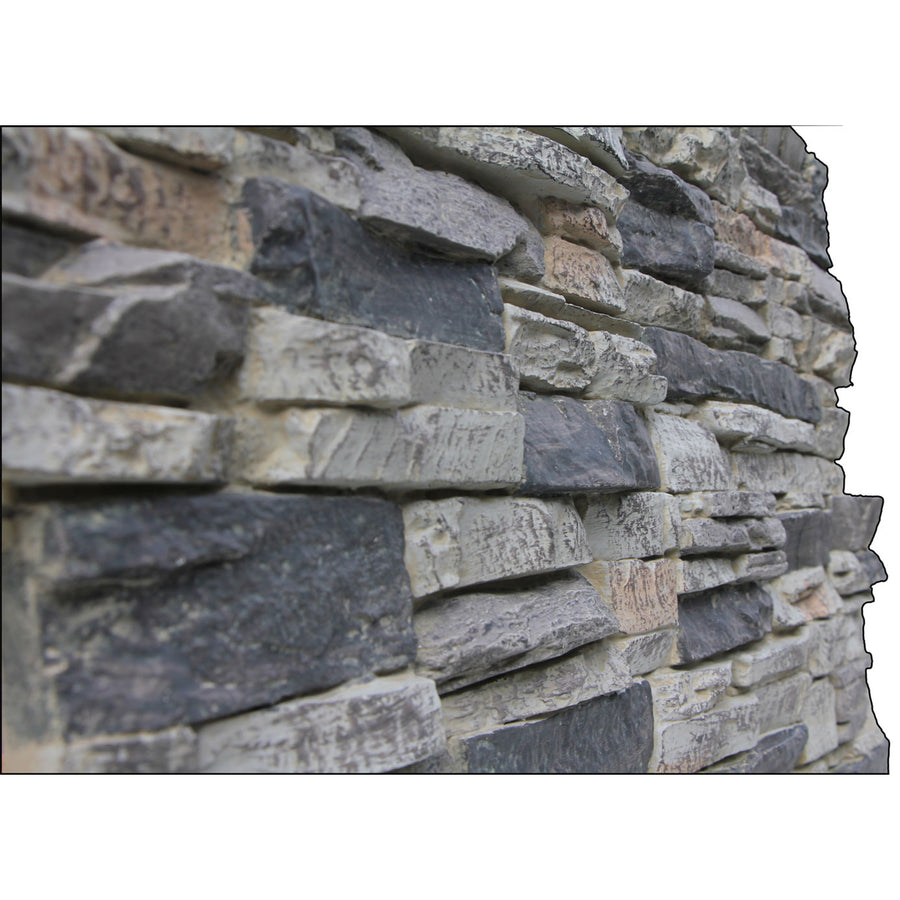 Faux Lightning Ridge stone wall panel - view 15