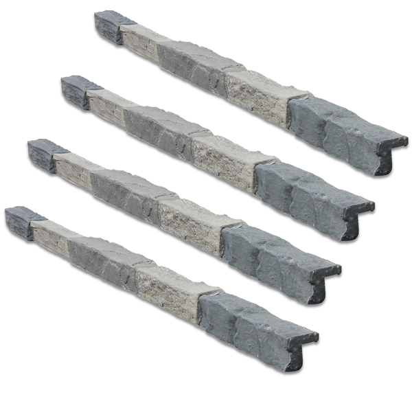 Universal Faux Stone Ledge Trim - 4 Pack