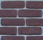 Old Mill faux brick panel sample - view 6