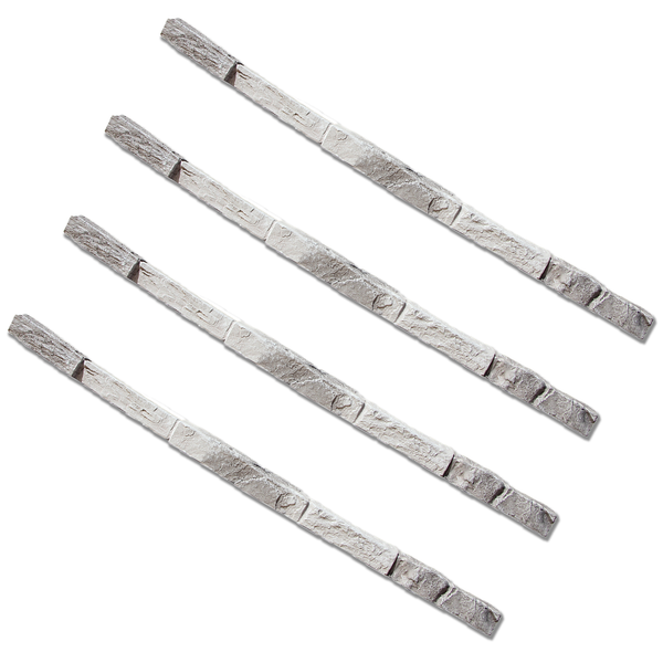 Universal Faux Stone Ledge Trim - 4 Pack