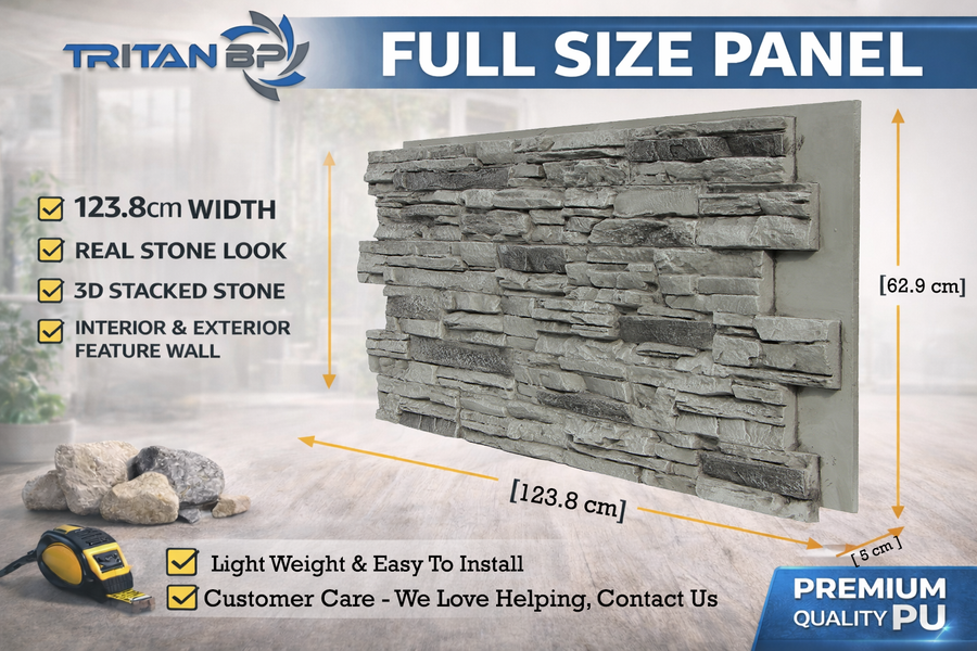 Faux Lightning Ridge stone wall panel - view 17
