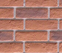 Cottage Lane faux brick panel sample - view 2