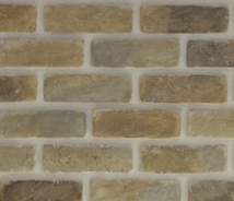 Cottage Lane faux brick panel sample - view 4