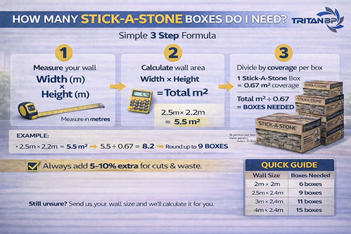 Stick-A-Stone peel and stick faux stone wall panel - view 15