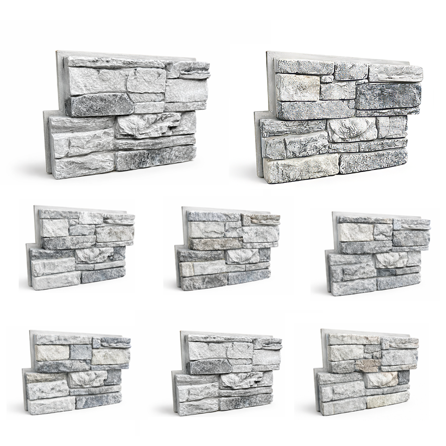 Stick-A-Stone peel and stick faux stone wall panel - view 10