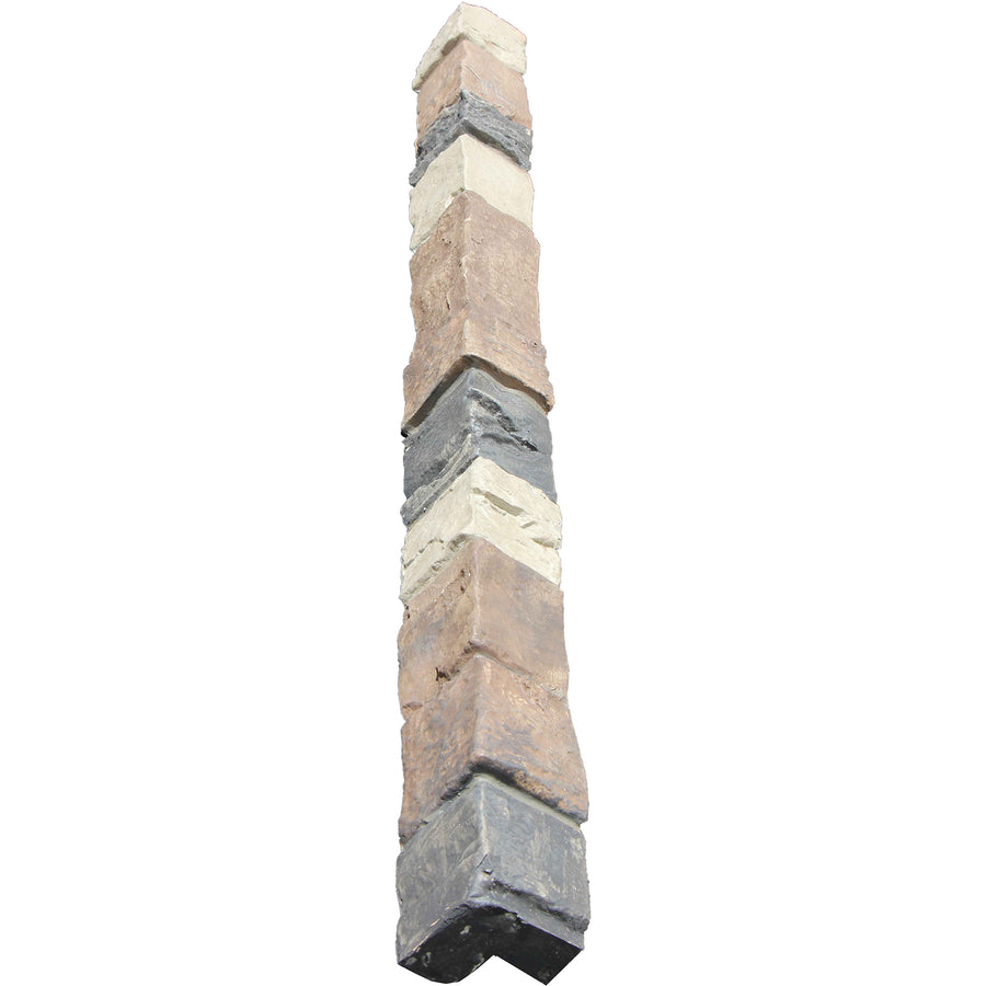 Universal faux stone outside corner, case of 4 - view 3
