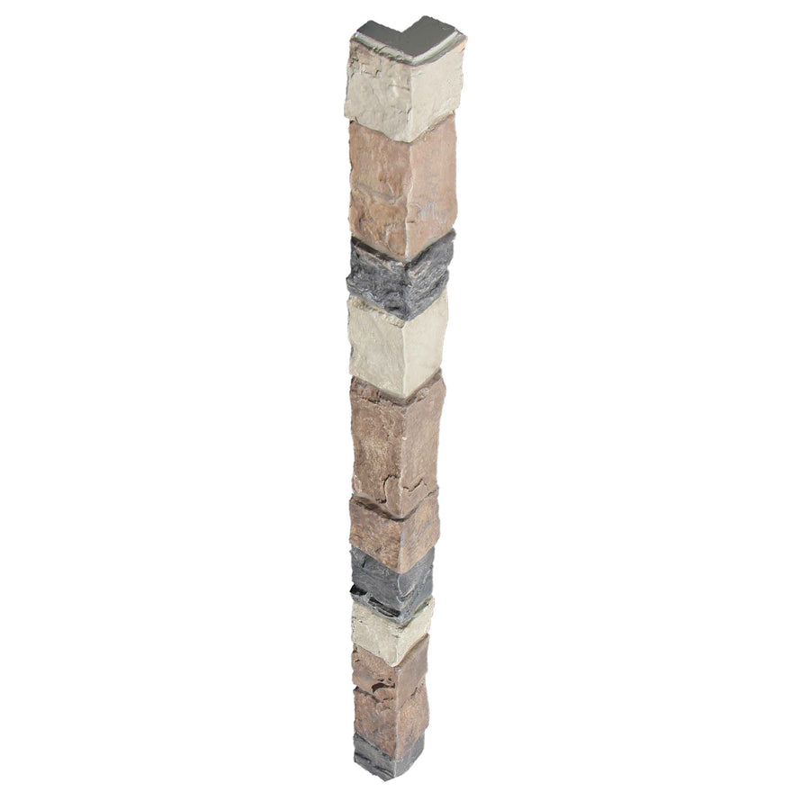 Universal faux stone outside corner, case of 4 - view 7