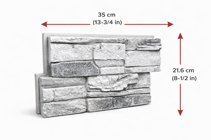 Stick-A-Stone peel and stick faux stone wall panel - view 13