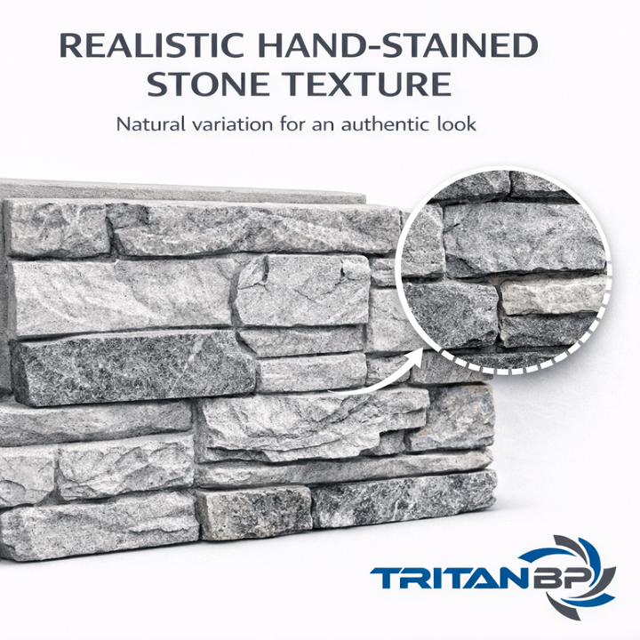 Stick-A-Stone peel and stick faux stone wall panel - view 16